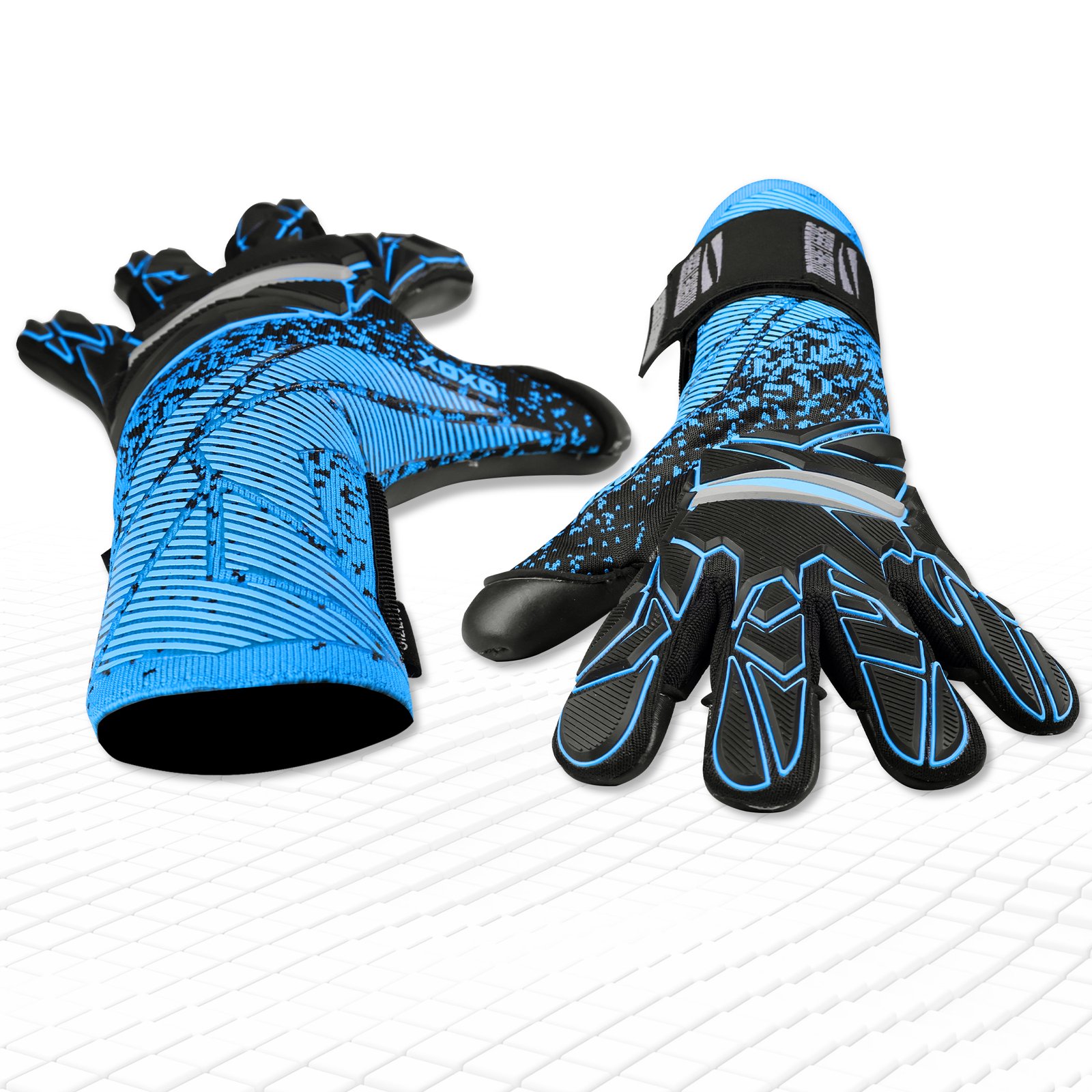 Musketeers Elite Goalkeeper gloves-blue - Image 2